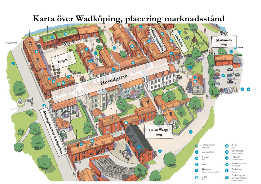 Tecknad karta över Wadköping