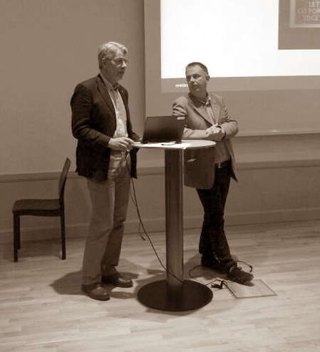 Kjell Lund och Max Jakobsson. Foto: Carina M Koutakis